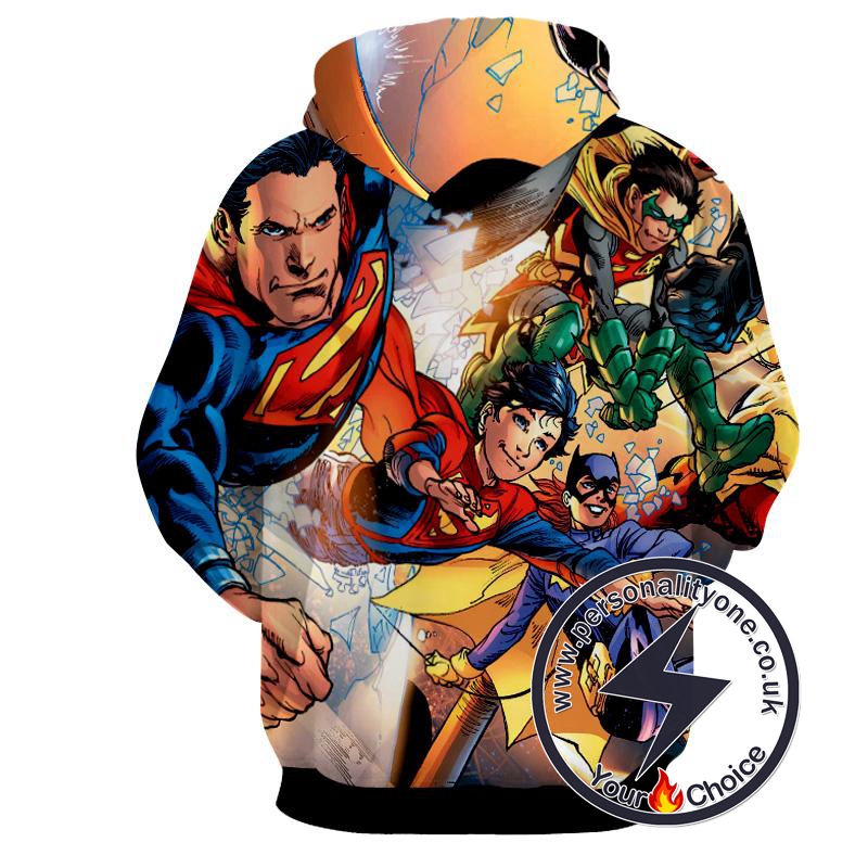 Justice League - Justice League 3D - Justice League Hoodies